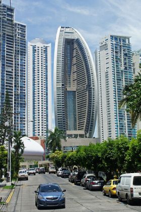 Trump Ocean Tower from the road, Panama City – Best Places In The World To Retire – International Living